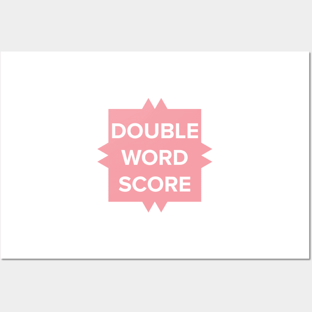 Double Word Scorer Wall Art by imlying